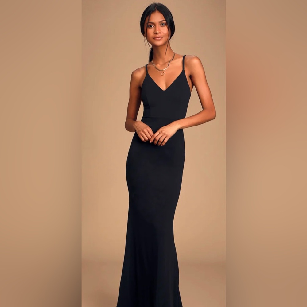 Lulu’s Backless Mermaid Dress